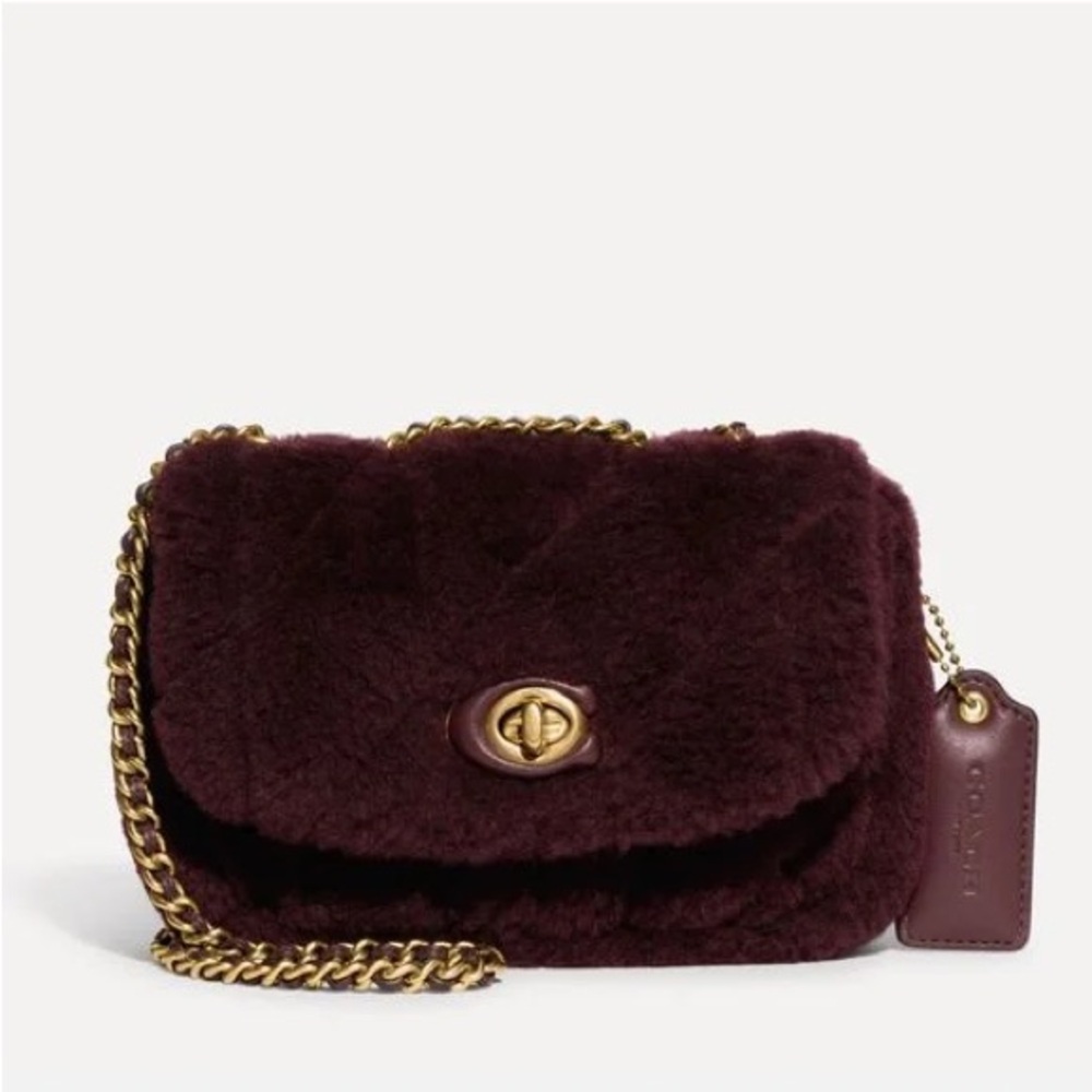Coach Shearling Madison 18 Bag
